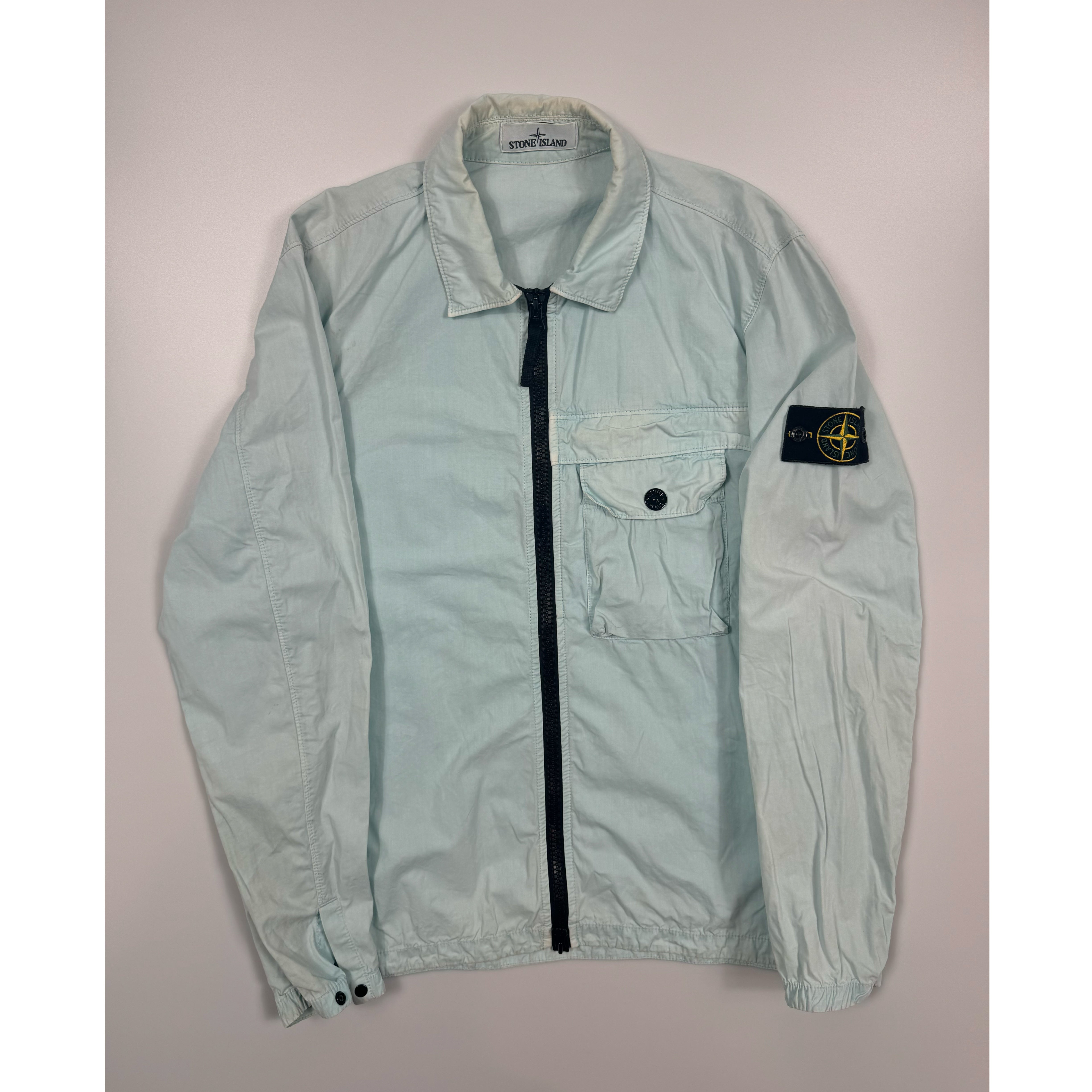 Stone Island Baby Blue Overshirt