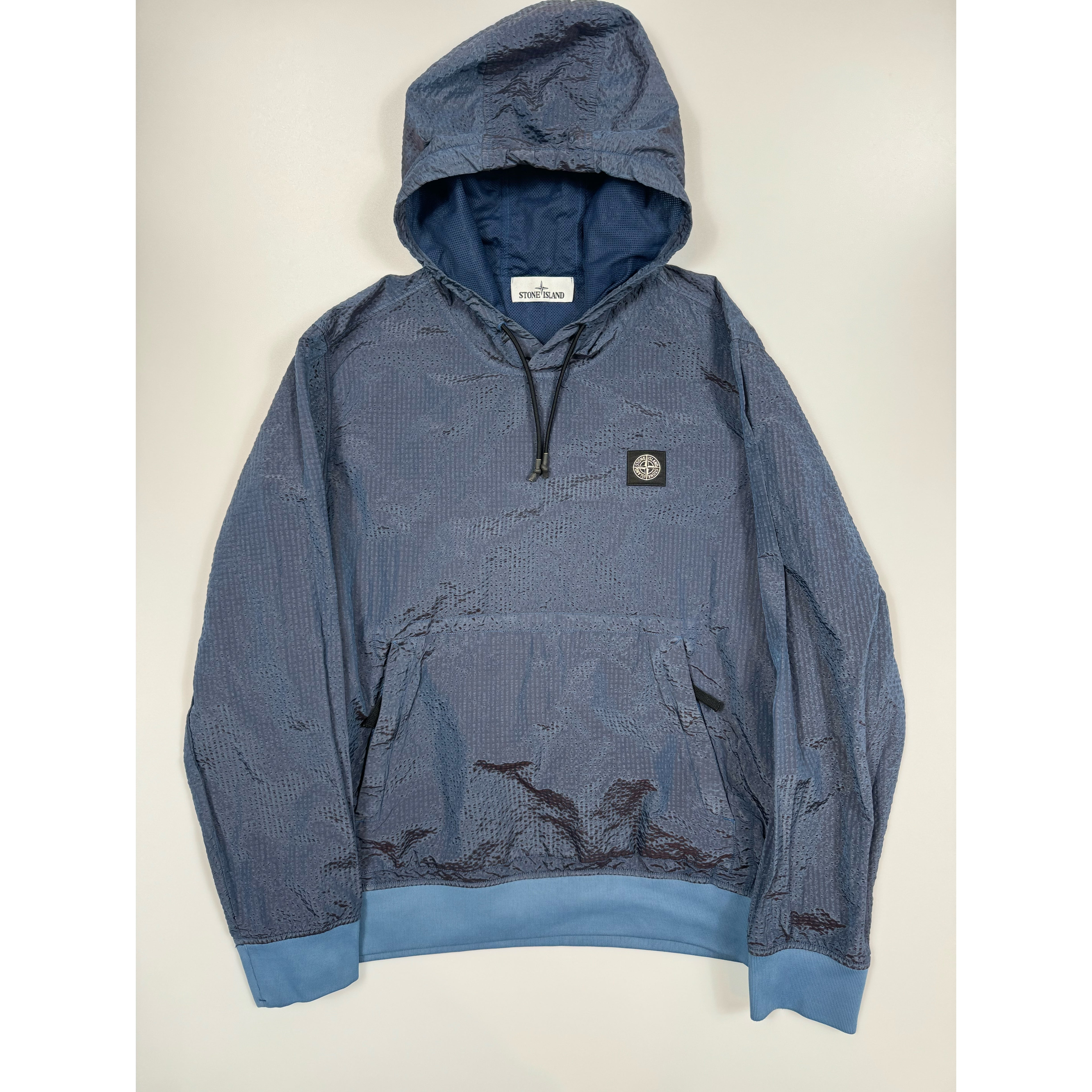 Stone Island Blue Polyframe Smock