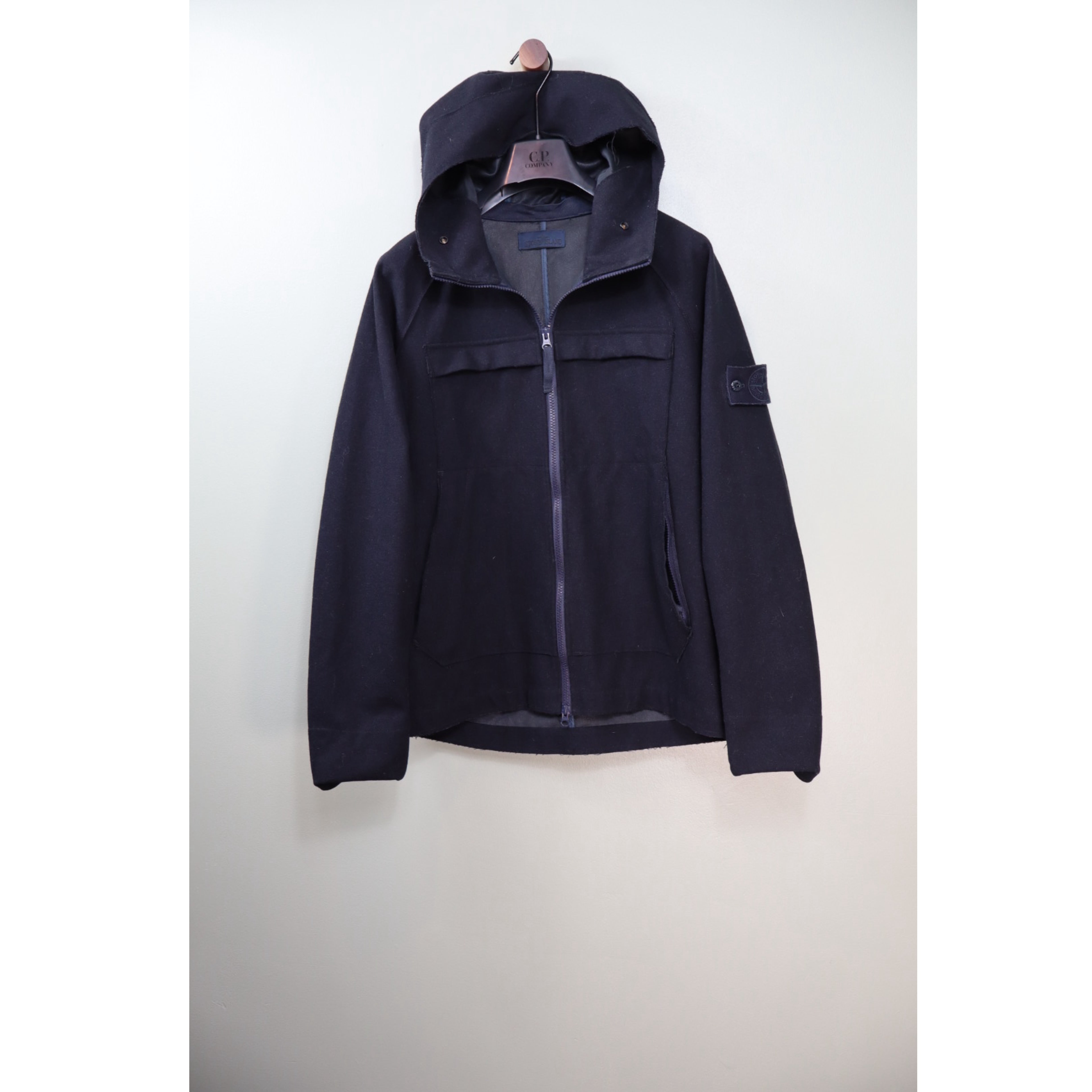 Stone Island Navy SW 3L Ghost Piece Jacket | HeatfromTS