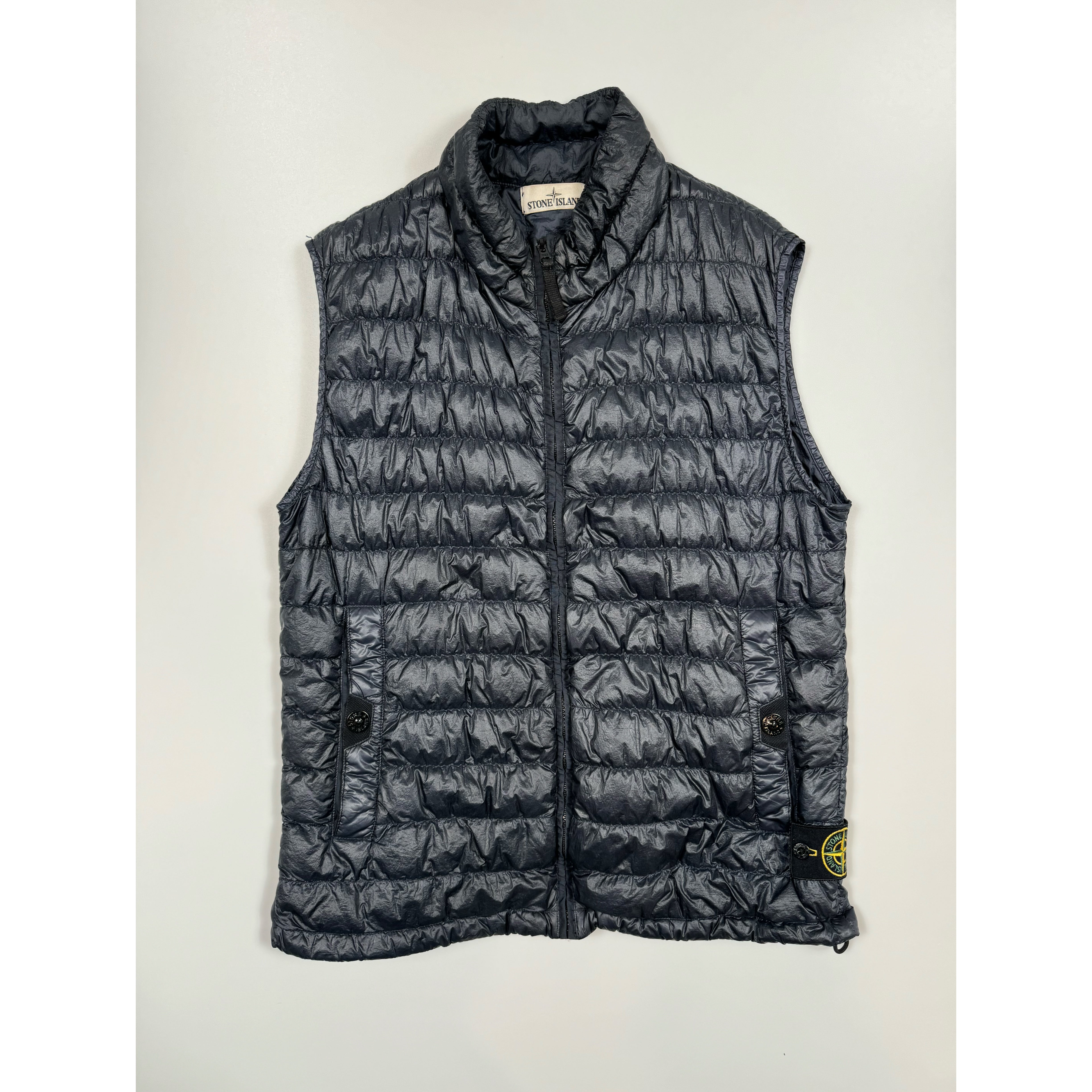 Stone Island Navy Down Gilet HeatfromTS