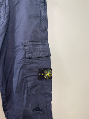 Stone Island Navy RE-T Cargo Bottoms