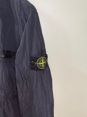Stone Island Black Nylon Metal Overshirt
