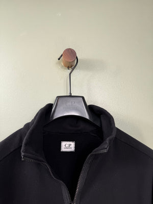 C.P. Company Black 1/4 Zip Jumper