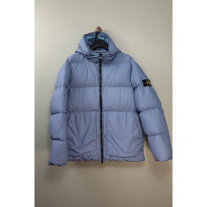 Stone Island Blue Naslan Light Watro Down Jacket