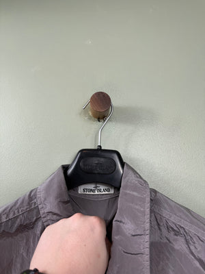Stone Island Grey Nylon Metal Overshirt