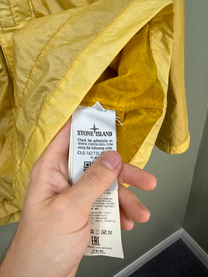 Stone Island Yellow Lamy Flock Parka Jacket
