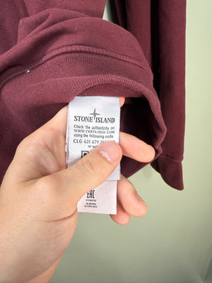 Stone Island Burgundy Jumper
