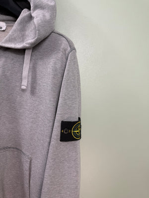 Stone Island Grey Zipped Hoodie