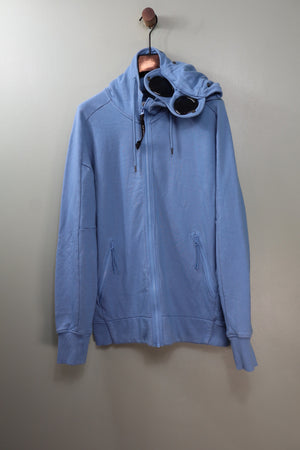 C.P. Company Blue Goggle Hoodie