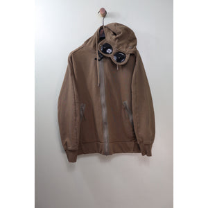 C.P. Company Khaki Goggle Hoodie