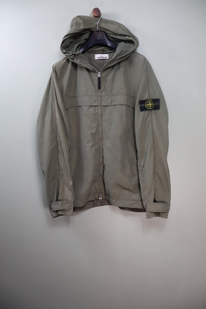 Stone Island Khaki Micro Reps Jacket
