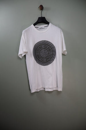 Stone Island White T-Shirt
