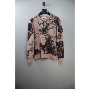 Stone Island Khaki Camo Jumper