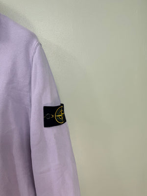Stone Island Violet 1/4 Zip Jumper