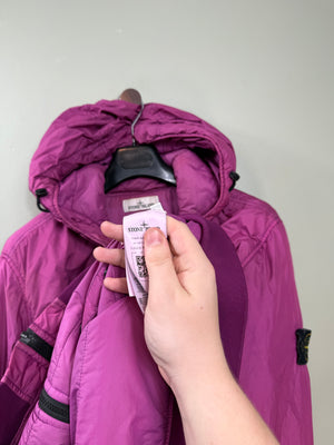 Stone Island Purple Crinkle Reps Primaloft Jacket