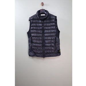 Stone Island Black Micro Yarn Down Gilet