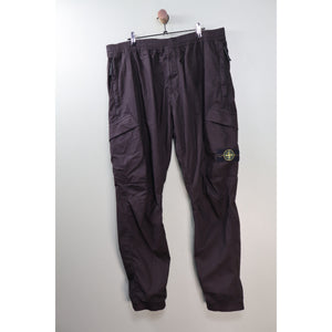 Stone Island Black RE-T Cargo Bottoms