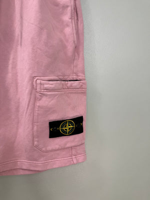 Stone Island Pink Shorts