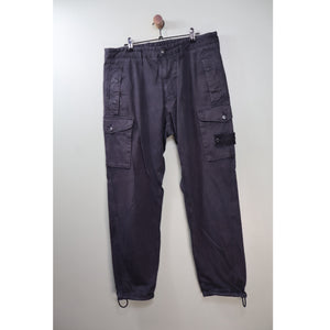 Stone Island Black CO Ghost Cargo Bottoms