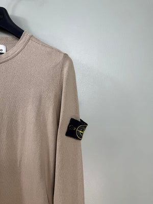Stone Island Khaki Knit Jumper