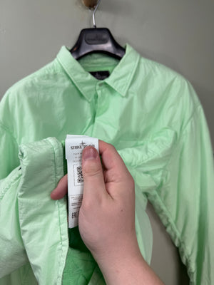 Stone Island Green Shadow Project Crinkle Jacket