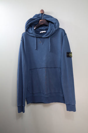 Stone Island Blue Hoodie