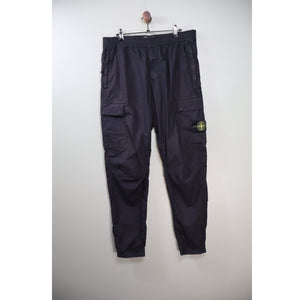Stone Island Black RE-T Cargo Bottoms