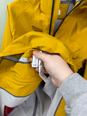 C.P. Company Yellow Gore-Tex Infinium Goggle Jacket