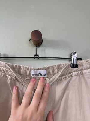 Stone Island Beige RE Cargo Shorts