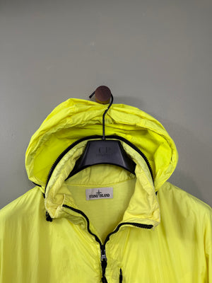 Stone Island Fluorescent Yellow Crinkle Reps Jacket