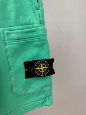 Stone Island Green Shorts