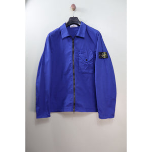 Stone Island Blue Overshirt