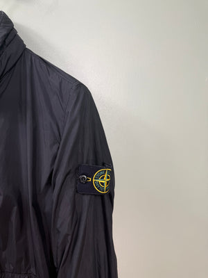 Stone Island Black Crinkle Reps Jacket