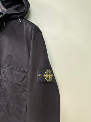 Stone Island Black Supima Cotton Jacket