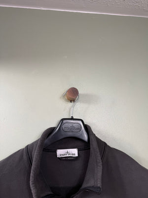 Stone Island Charcoal Grey 1/4 Zip Jumper