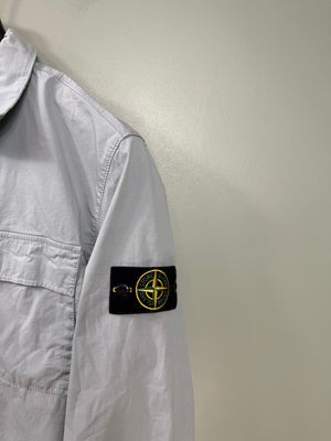 Stone Island Pastel Blue Overshirt