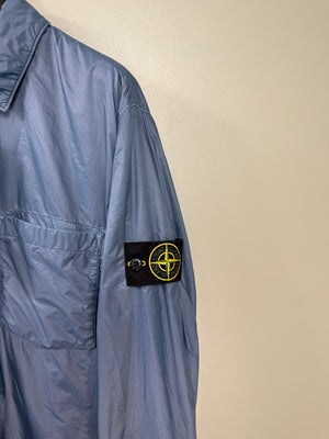 Stone Island Blue Crinkle Reps Jacket