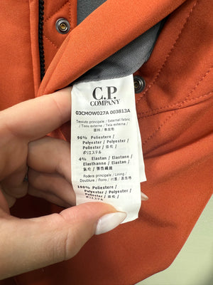 C.P. Company Orange Bomber Shell Jacket