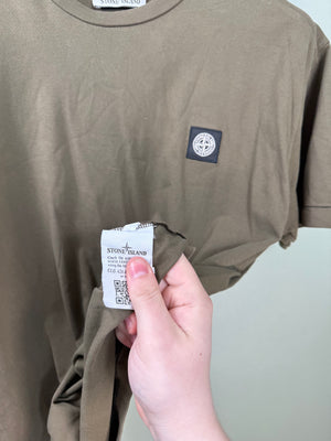 Stone Island Khaki T-Shirt