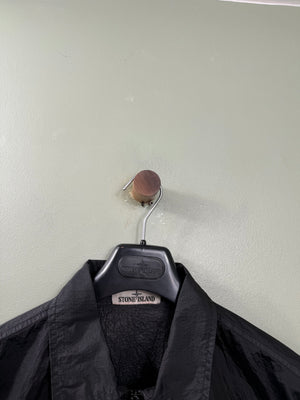 Stone Island Black Nylon Metal Overshirt