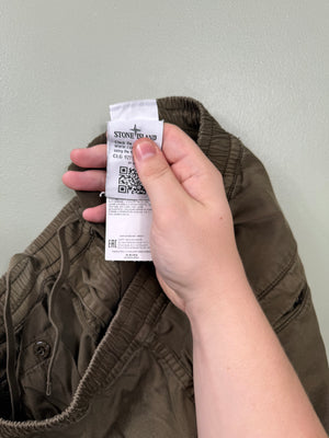 Stone Island Khaki Ghost RE-T Cargo Bottoms