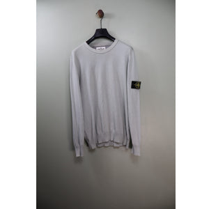 Stone Island Grey Knit Jumper