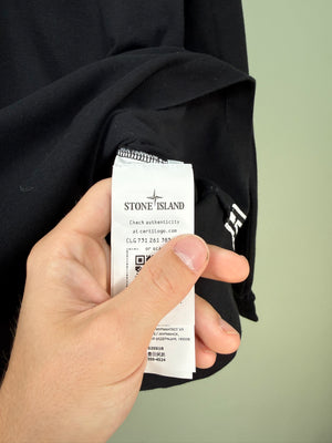 Stone Island Black Polo Shirt