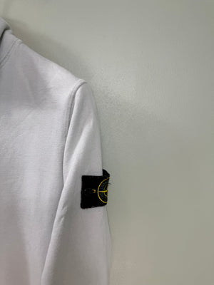 Stone Island Light Grey 1/4 Zip Jumper