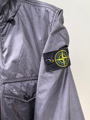 Stone Island Black Lamy Flock Jacket