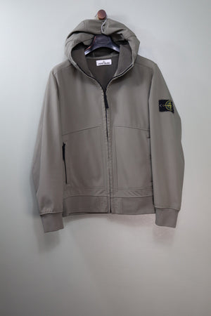 Stone Island Khaki Soft Shell Jacket