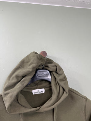 Stone Island Khaki Hoodie