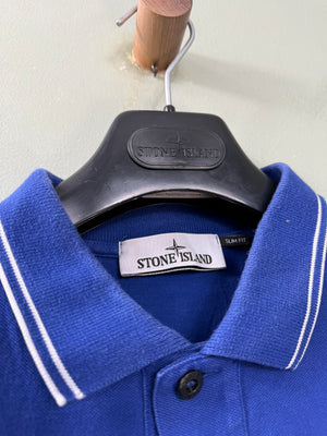 Stone Island Blue SL Polo Shirt