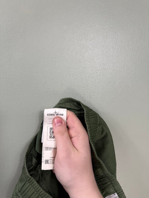 Stone Island Green RE-T Cargo Bottoms