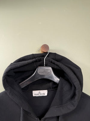 Stone Island Black Zipped Hoodie